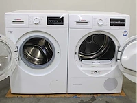 Bosch serie|6 varioperfect ecosilence drive wasmachine & bosch serie|6 selfcleaning condenser droger - afbeelding 2 van  8