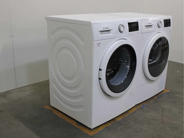 Bosch serie|6 varioperfect ecosilence drive wasmachine & bosch serie|6 selfcleaning condenser wasdroger - afbeelding 2 van  6