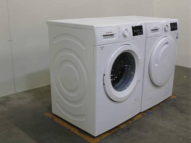 Bosch serie|6 varioperfect ecosilence drive wasmachine & bosch serie|6 selfcleaning condenser wasdroger - afbeelding 4 van  8