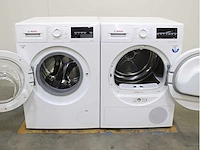 Bosch serie|6 varioperfect ecosilence drive wasmachine & bosch serie|6 selfcleaning condenser wasdroger - afbeelding 2 van  8
