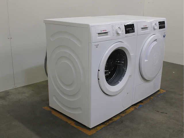 Bosch serie|6 varioperfect ecosilence drive wasmachine & bosch serie|6 selfcleaning condenser wasdroger - afbeelding 4 van  8