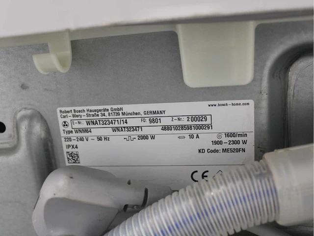 Bosch serie|6 varioperfect ecosilence drive wasmachine & bosch serie|6 selfcleaning condenser wasdroger - afbeelding 5 van  8