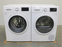 Bosch serie|6 varioperfect ecosilence drive wasmachine & bosch serie|6 selfcleaning condenser wasdroger - afbeelding 2 van  8