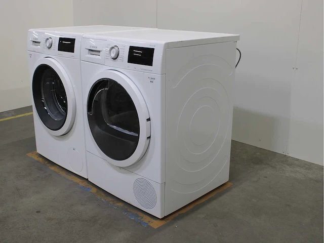 Bosch serie|6 varioperfect ecosilence drive wasmachine & bosch serie|6 selfcleaning condenser wasdroger - afbeelding 7 van  8