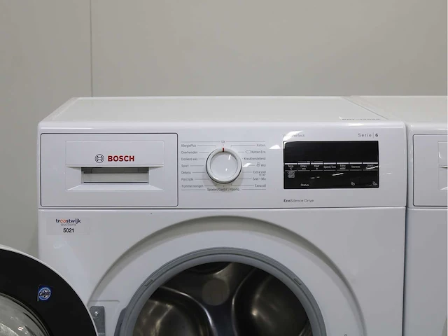 Bosch serie|6 varioperfect ecosilence drive wasmachine & bosch serie|6 selfcleaning condenser wasdroger - afbeelding 3 van  8