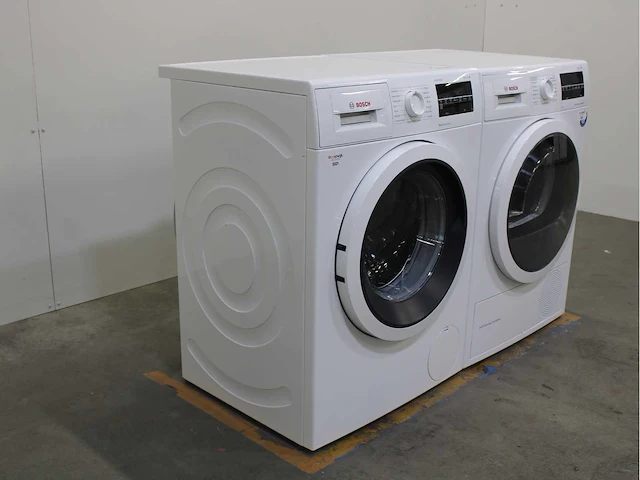 Bosch serie|6 varioperfect ecosilence drive wasmachine & bosch serie|6 selfcleaning condenser wasdroger - afbeelding 4 van  8
