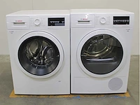Bosch serie|6 varioperfect ecosilence drive wasmachine & bosch serie|6 selfcleaning condenser wasdroger - afbeelding 1 van  8