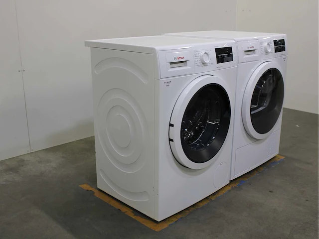 Bosch serie|6 varioperfect ecosilence drive wasmachine & bosch serie|6 selfcleaning condenser wasdroger - afbeelding 4 van  8