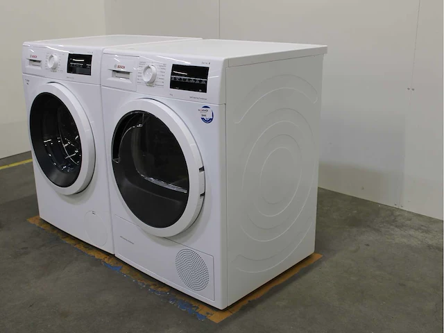 Bosch serie|6 varioperfect ecosilence drive wasmachine & bosch serie|6 selfcleaning condenser wasdroger - afbeelding 7 van  8