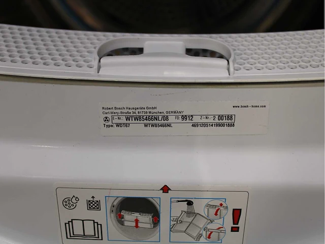 Bosch serie|6 varioperfect ecosilence drive wasmachine & bosch serie|6 selfcleaning condenser wasdroger - afbeelding 8 van  8