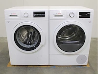 Bosch serie|6 varioperfect ecosilence drive wasmachine & bosch serie|6 selfcleaning condenser wasdroger - afbeelding 1 van  8