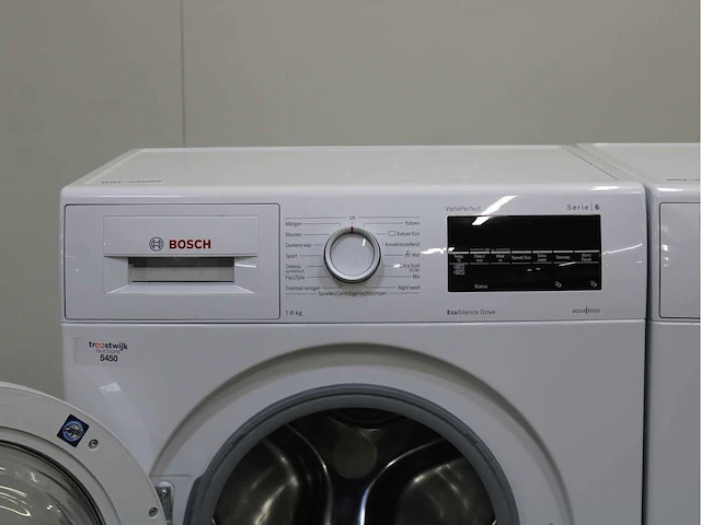 Bosch serie|6 varioperfect ecosilence drive wasmachine & bosch serie|6 selfcleaning condenser wasdroger - afbeelding 3 van  8