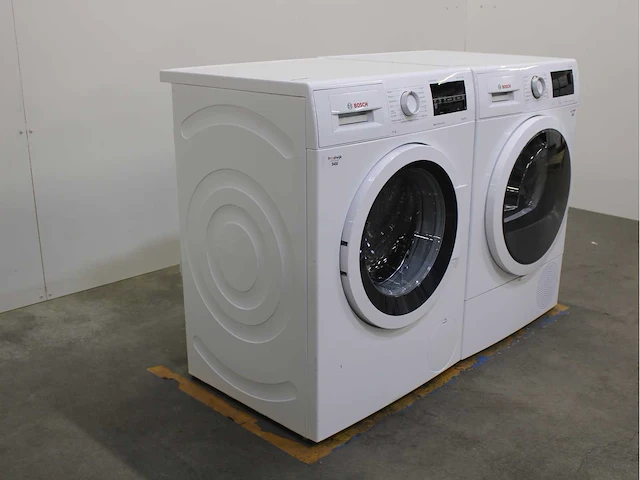 Bosch serie|6 varioperfect ecosilence drive wasmachine & bosch serie|6 selfcleaning condenser wasdroger - afbeelding 4 van  8