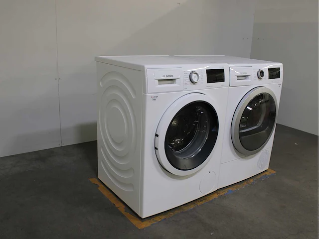 Bosch serie|6 varioperfect ecosilence drive wasmachine & bosch serie|6 selfcleaning condenser wasdroger - afbeelding 5 van  8