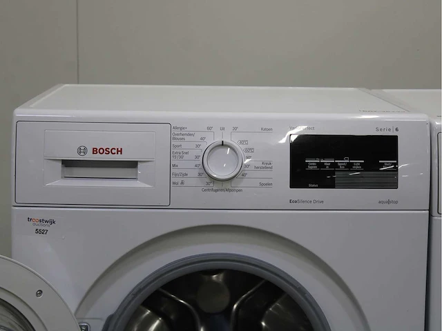 Bosch serie|6 varioperfect ecosilence drive wasmachine & bosch serie|6 selfcleaning condenser wasdroger - afbeelding 3 van  8