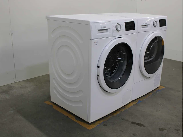 Bosch serie|6 varioperfect ecosilence drive wasmachine & bosch serie|6 selfcleaning condenser wasdroger - afbeelding 4 van  8