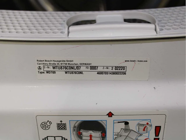 Bosch serie|6 varioperfect ecosilence drive wasmachine & bosch serie|6 selfcleaning condenser wasdroger - afbeelding 8 van  8
