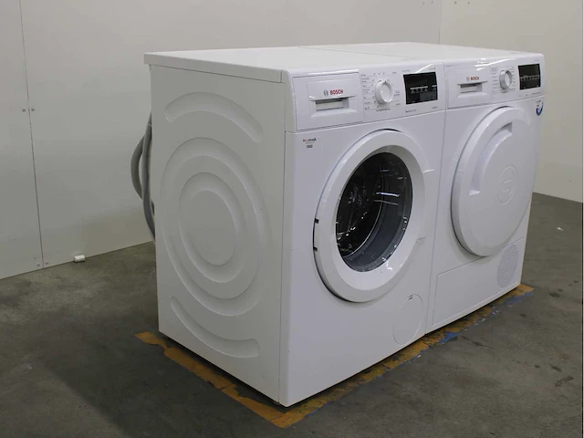 Bosch serie|6 varioperfect ecosilence drive wasmachine & bosch serie|6 selfcleaning condenser wasdroger - afbeelding 4 van  8