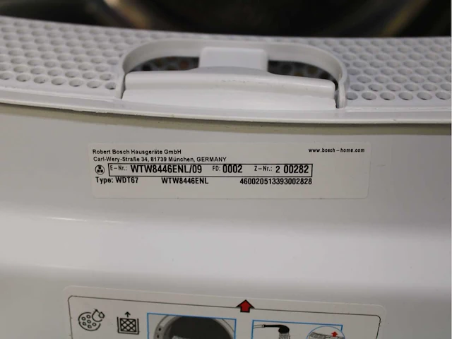 Bosch serie|6 varioperfect ecosilence drive wasmachine & bosch serie|6 selfcleaning condenser wasdroger - afbeelding 8 van  8