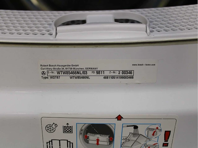 Bosch serie|6 varioperfect ecosilence drive wasmachine & bosch serie|6 selfcleaning condenser wasdroger - afbeelding 8 van  8