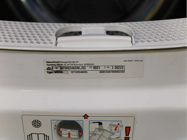 Bosch serie|6 varioperfect ecosilence drive wasmachine & bosch serie|6 selfcleaning condenser wasdroger - afbeelding 8 van  8