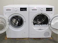 Bosch serie|6 varioperfect ecosilence drive wasmachine & bosch serie|6 selfcleaning condenser wasdroger - afbeelding 2 van  8