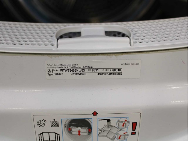 Bosch serie|6 varioperfect ecosilence drive wasmachine & bosch serie|6 selfcleaning condenser wasdroger - afbeelding 9 van  9