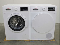 Bosch serie|6 varioperfect ecosilence drive wasmachine & bosch serie|6 selfcleaning condenser wasdroger - afbeelding 1 van  7