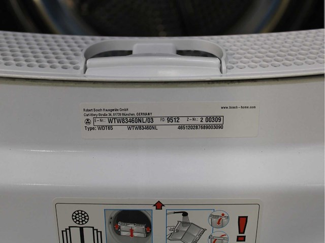 Bosch serie|6 varioperfect ecosilence drive wasmachine & bosch serie|6 selfcleaning condenser wasdroger - afbeelding 7 van  7