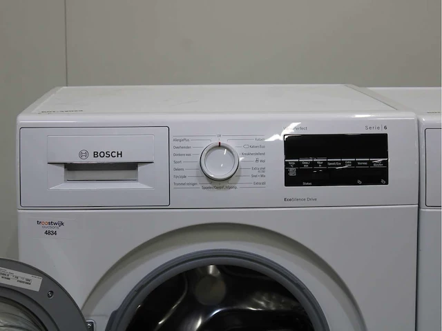 Bosch serie|6 varioperfect ecosilence drive wasmachine & bosch serie|6 sportsedition selfcleaning condenser exclusiv wasdroger - afbeelding 3 van  8