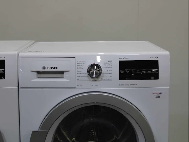 Bosch serie|6 varioperfect ecosilence drive wasmachine & bosch serie|6 sportsedition selfcleaning condenser exclusiv wasdroger - afbeelding 6 van  8