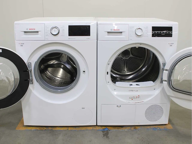 Bosch serie|6 varioperfect ecosilence drive wasmachine & bosch serie|6 wasdroger - afbeelding 2 van  8