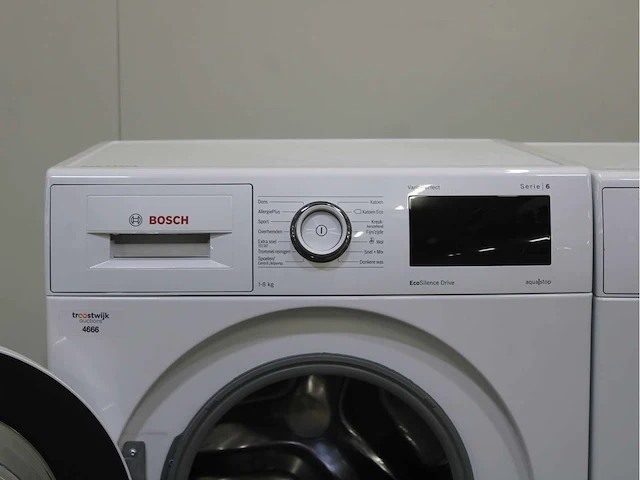Bosch serie|6 varioperfect ecosilence drive wasmachine & bosch serie|6 wasdroger - afbeelding 3 van  8