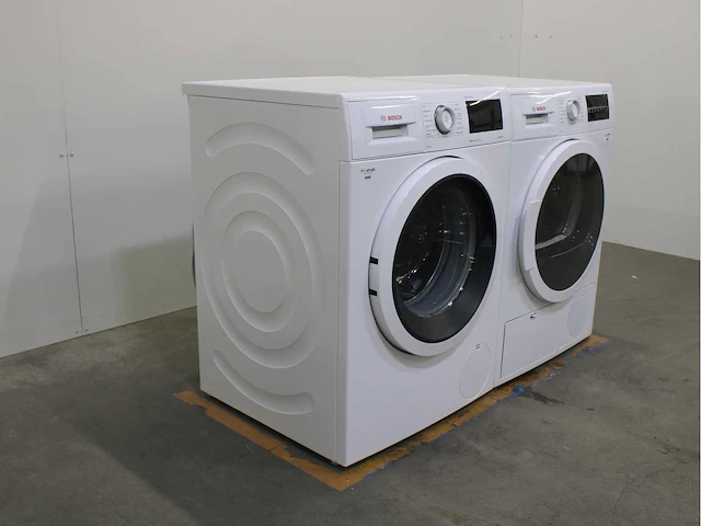 Bosch serie|6 varioperfect ecosilence drive wasmachine & bosch serie|6 wasdroger - afbeelding 4 van  8