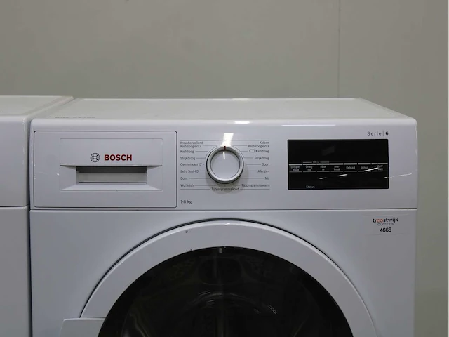 Bosch serie|6 varioperfect ecosilence drive wasmachine & bosch serie|6 wasdroger - afbeelding 6 van  8