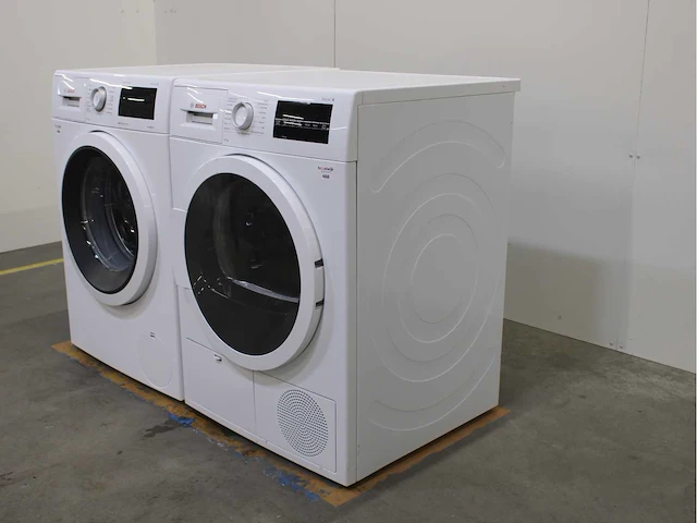 Bosch serie|6 varioperfect ecosilence drive wasmachine & bosch serie|6 wasdroger - afbeelding 7 van  8