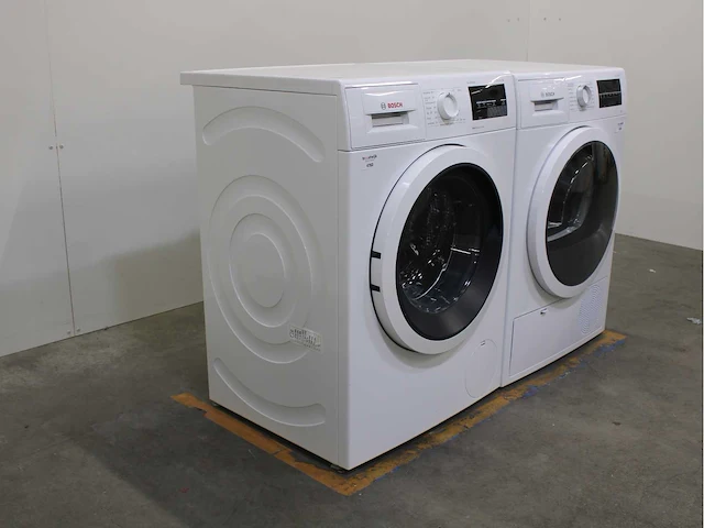 Bosch serie|6 varioperfect ecosilence drive wasmachine & bosch serie|6 wasdroger - afbeelding 4 van  8