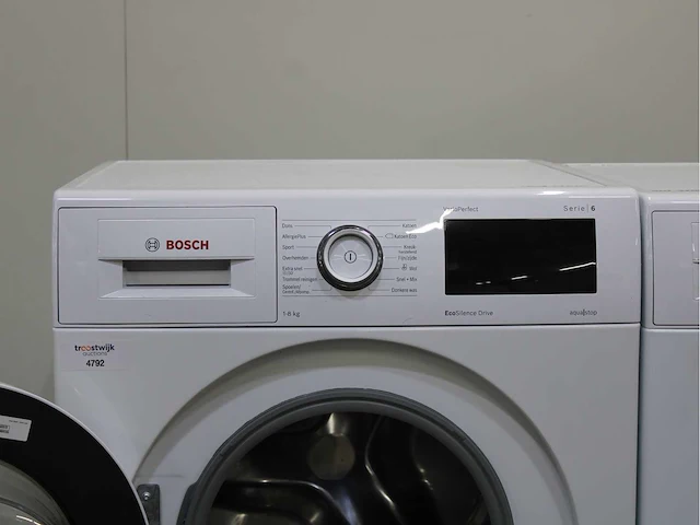 Bosch serie|6 varioperfect ecosilence drive wasmachine & bosch serie|6 wasdroger - afbeelding 3 van  8