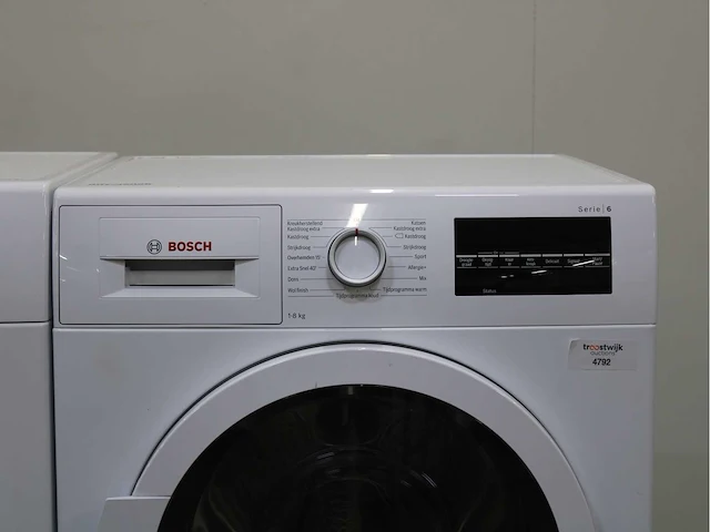 Bosch serie|6 varioperfect ecosilence drive wasmachine & bosch serie|6 wasdroger - afbeelding 6 van  8