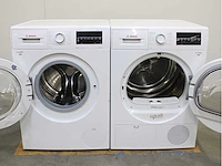 Bosch serie|6 varioperfect ecosilence drive wasmachine & bosch serie|6 wasdroger - afbeelding 1 van  7