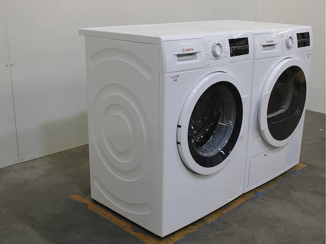 Bosch serie|6 varioperfect ecosilence drive wasmachine & bosch serie|6 wasdroger - afbeelding 3 van  7