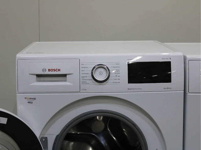 Bosch serie|6 varioperfect ecosilence drive wasmachine & bosch serie|6 wasdroger - afbeelding 3 van  8