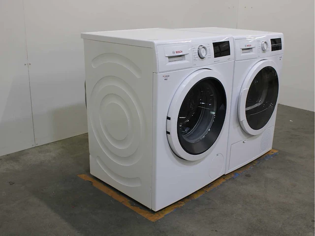 Bosch serie|6 varioperfect ecosilence drive wasmachine & bosch serie|6 wasdroger - afbeelding 4 van  8