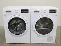 Bosch serie|6 varioperfect ecosilence drive wasmachine & bosch serie|6 wasdroger - afbeelding 1 van  8
