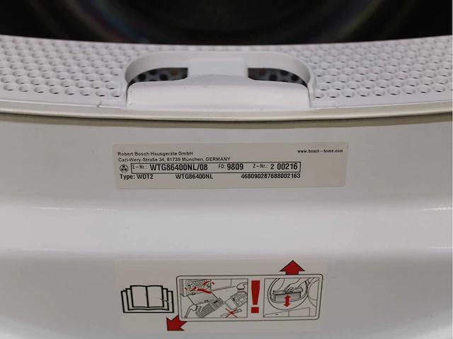 Bosch serie|6 varioperfect ecosilence drive wasmachine & bosch serie|6 wasdroger - afbeelding 8 van  8