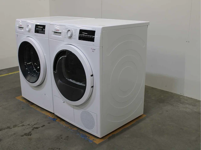 Bosch serie|6 varioperfect ecosilence drive wasmachine & bosch serie|6 wasdroger - afbeelding 7 van  8