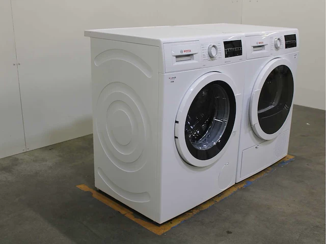 Bosch serie|6 varioperfect ecosilence drive wasmachine & bosch serie|6 wasdroger - afbeelding 4 van  8