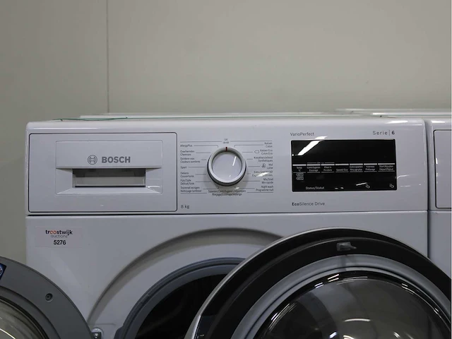 Bosch serie|6 varioperfect ecosilence drive wasmachine & bosch serie|6 wasdroger - afbeelding 3 van  8