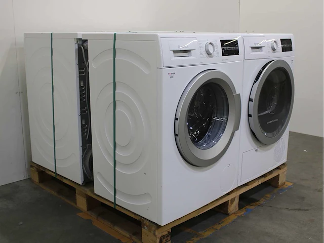 Bosch serie|6 varioperfect ecosilence drive wasmachine & bosch serie|6 wasdroger - afbeelding 4 van  8