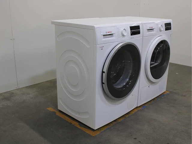 Bosch serie|6 varioperfect ecosilence drive wasmachine & bosch serie|6 wasdroger - afbeelding 4 van  8